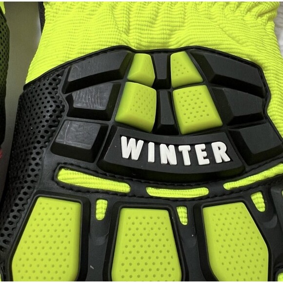 Cestus Deep III Pro Winter Gloves Medium 9 Hi-Vis Impact Work Safety Insulated - Picture 8 of 11